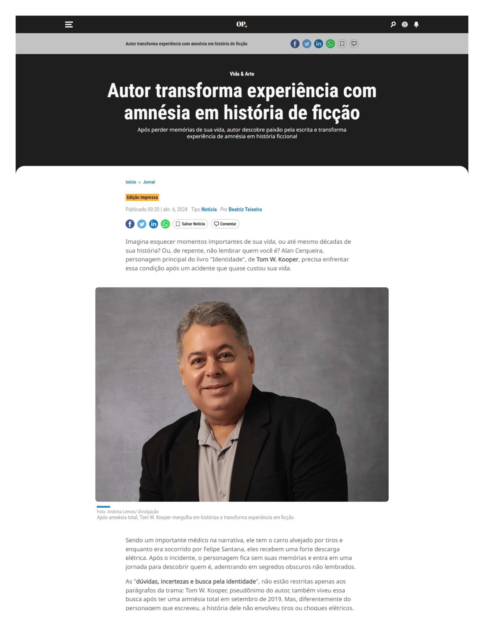 Tom W. Kooper - O Povo Digital